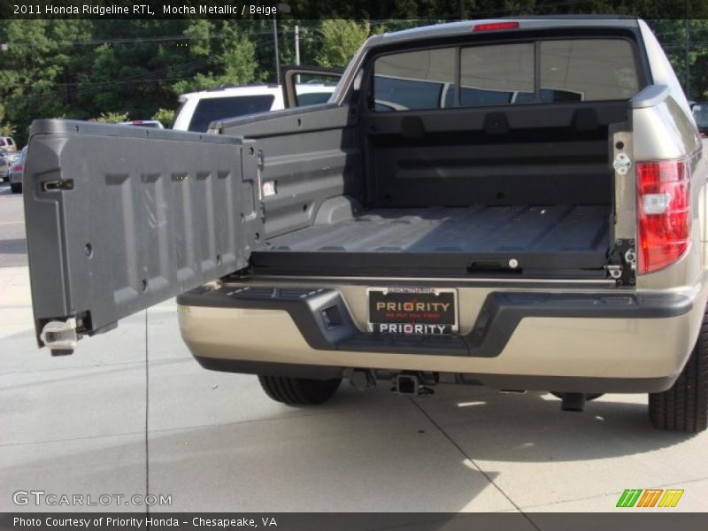 Mocha Metallic / Beige 2011 Honda Ridgeline RTL