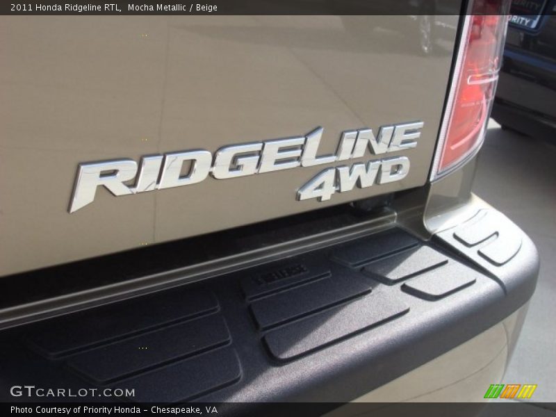 2011 Ridgeline RTL Logo