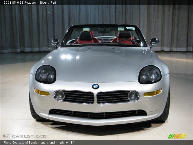 Silver / Red 2001 BMW Z8 Roadster