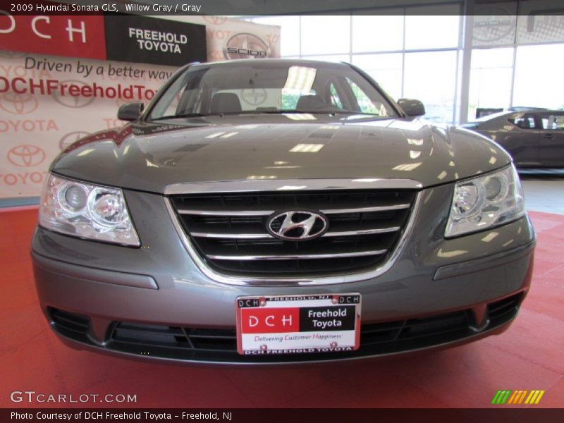 Willow Gray / Gray 2009 Hyundai Sonata GLS