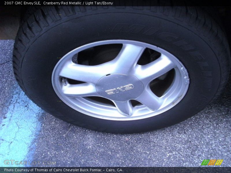 Cranberry Red Metallic / Light Tan/Ebony 2007 GMC Envoy SLE