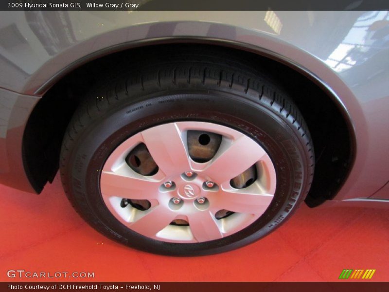Willow Gray / Gray 2009 Hyundai Sonata GLS