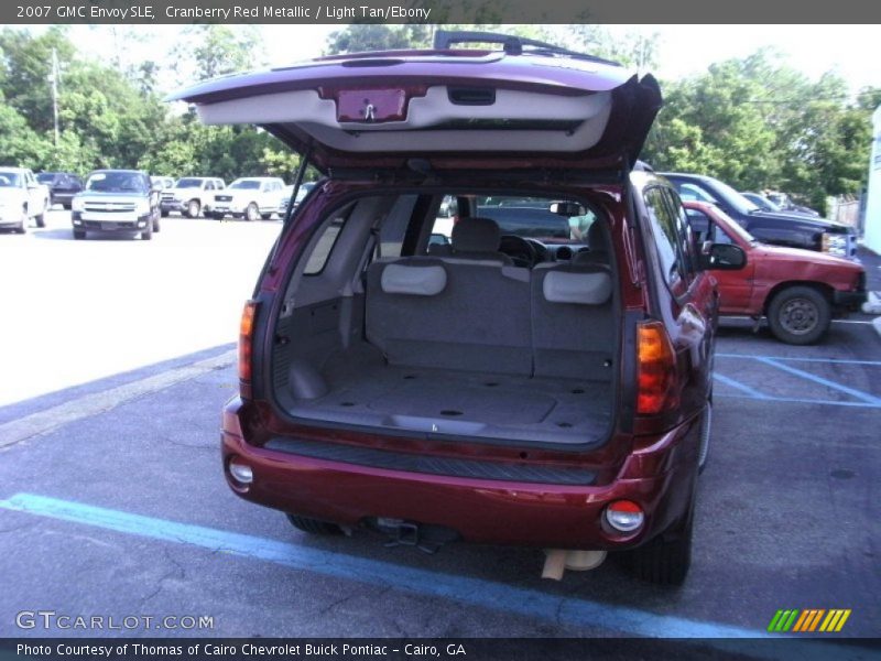 Cranberry Red Metallic / Light Tan/Ebony 2007 GMC Envoy SLE