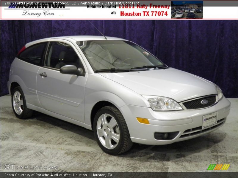CD Silver Metallic / Dark Flint/Light Flint 2006 Ford Focus ZX3 SES Hatchback