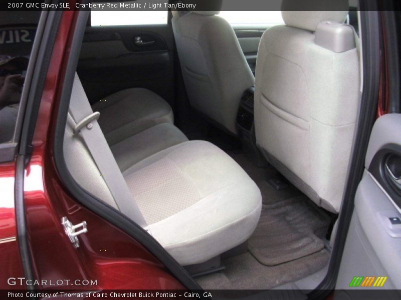 Cranberry Red Metallic / Light Tan/Ebony 2007 GMC Envoy SLE