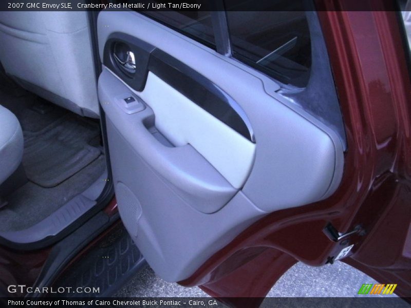 Cranberry Red Metallic / Light Tan/Ebony 2007 GMC Envoy SLE