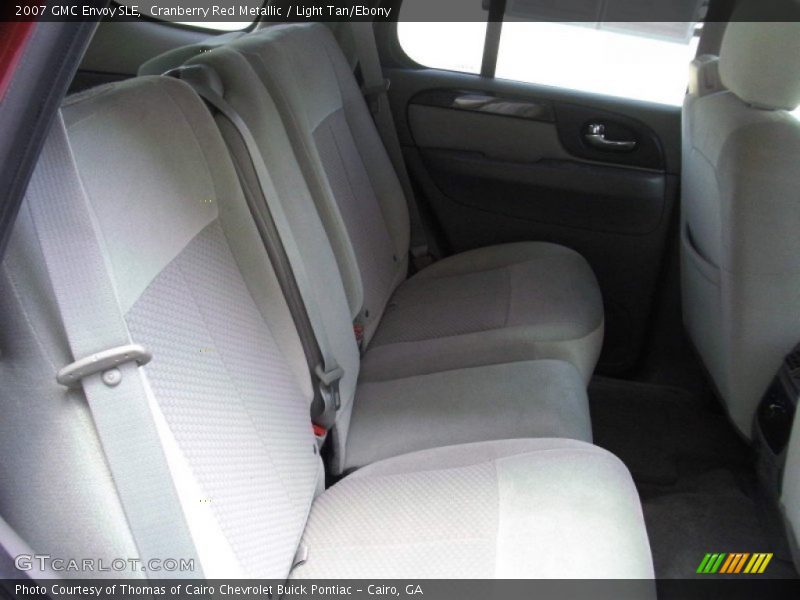 Cranberry Red Metallic / Light Tan/Ebony 2007 GMC Envoy SLE