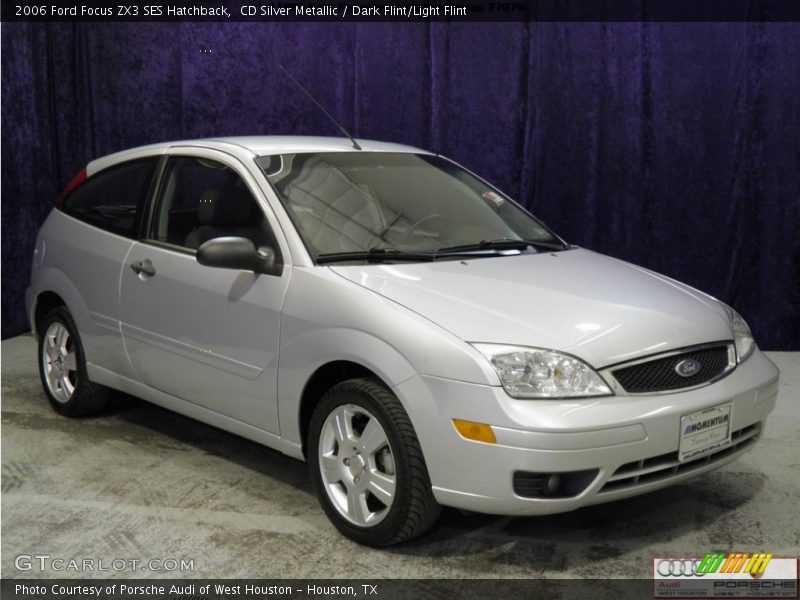 CD Silver Metallic / Dark Flint/Light Flint 2006 Ford Focus ZX3 SES Hatchback