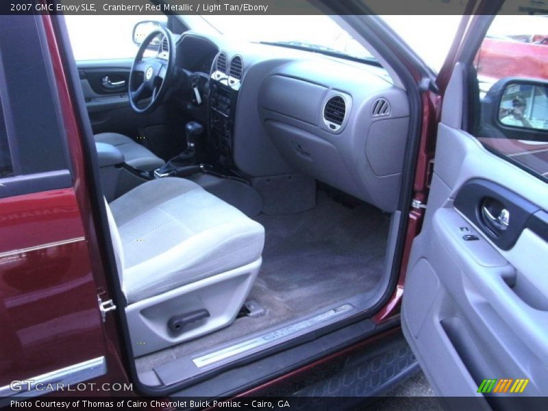 Cranberry Red Metallic / Light Tan/Ebony 2007 GMC Envoy SLE