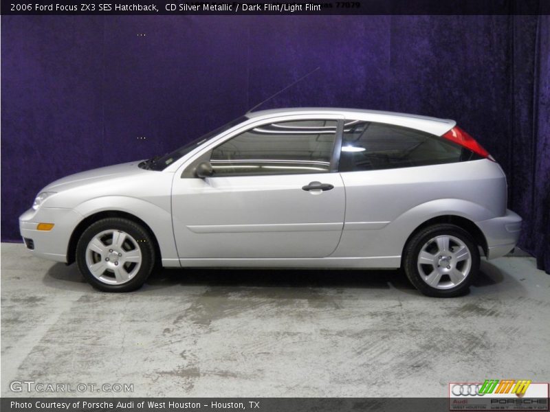 CD Silver Metallic / Dark Flint/Light Flint 2006 Ford Focus ZX3 SES Hatchback