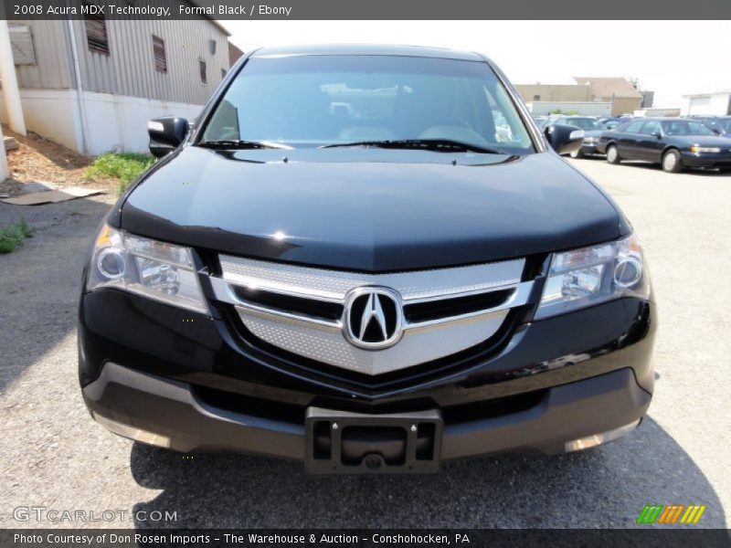 Formal Black / Ebony 2008 Acura MDX Technology
