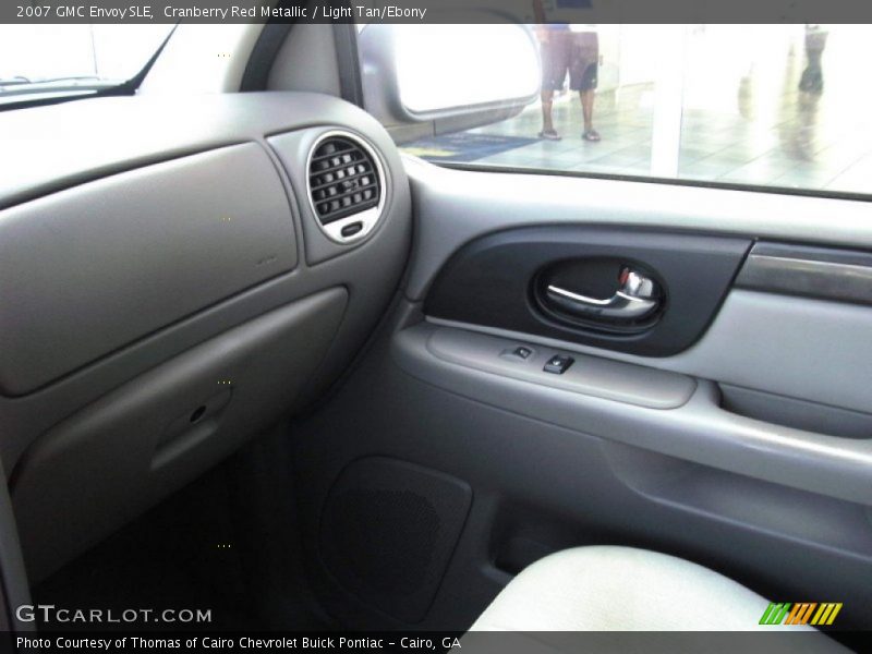 Cranberry Red Metallic / Light Tan/Ebony 2007 GMC Envoy SLE