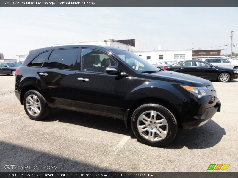 Formal Black / Ebony 2008 Acura MDX Technology
