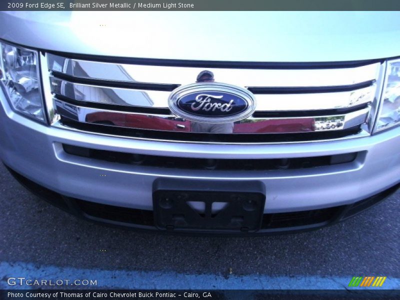 Brilliant Silver Metallic / Medium Light Stone 2009 Ford Edge SE