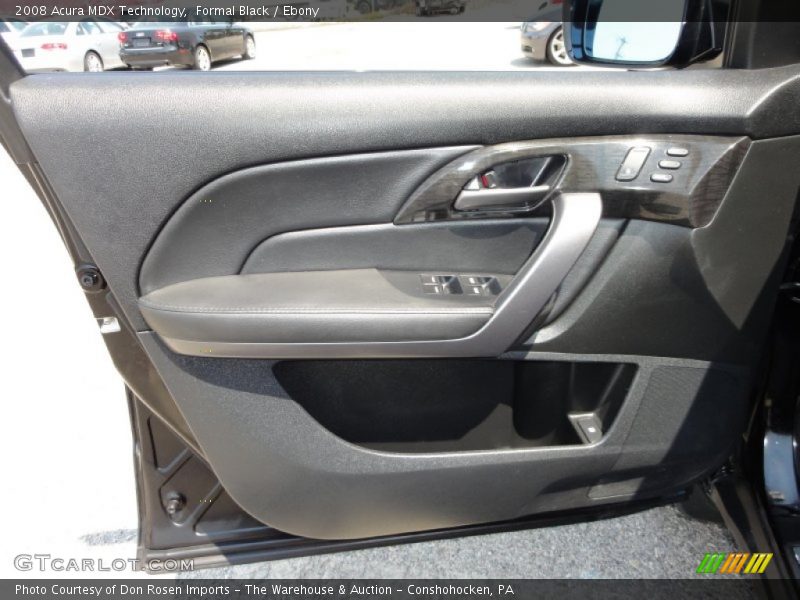 Formal Black / Ebony 2008 Acura MDX Technology