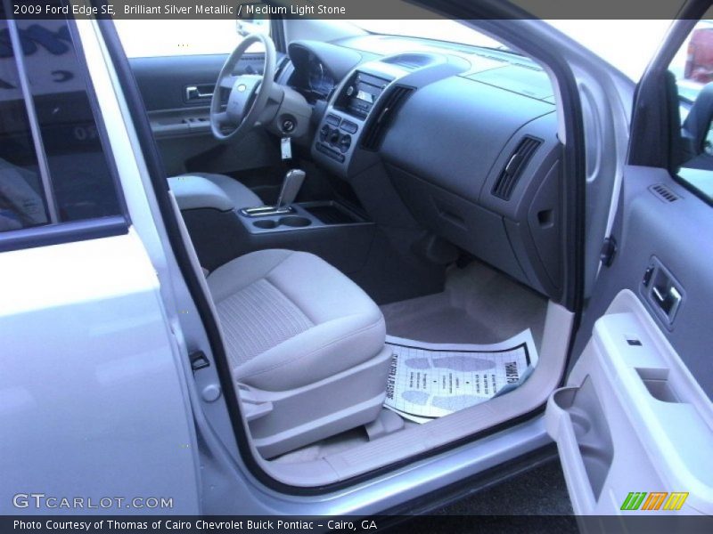 Brilliant Silver Metallic / Medium Light Stone 2009 Ford Edge SE