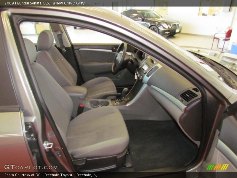 Willow Gray / Gray 2009 Hyundai Sonata GLS