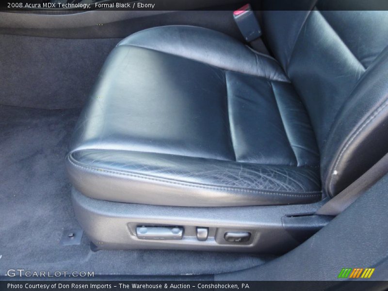 Formal Black / Ebony 2008 Acura MDX Technology