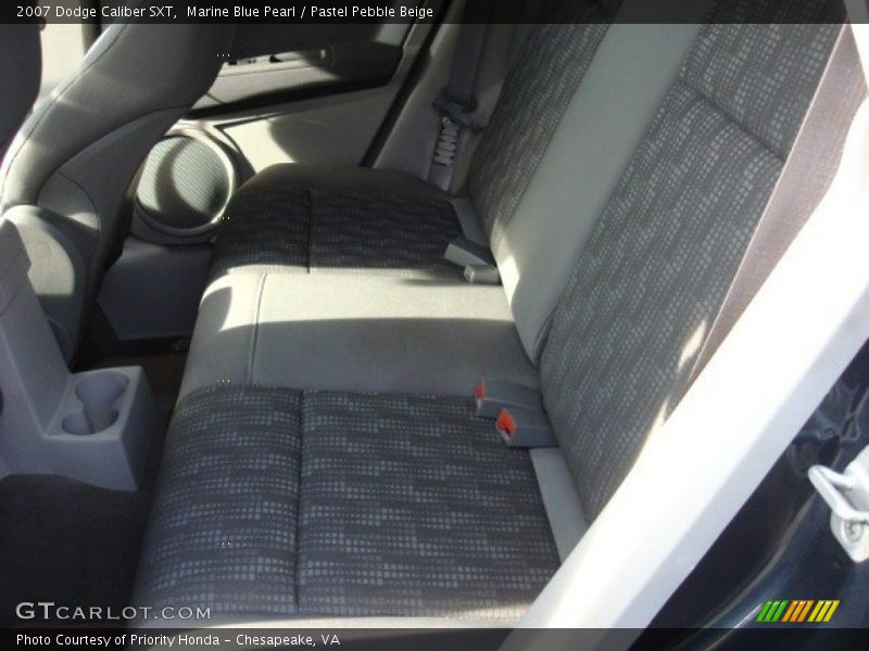 Marine Blue Pearl / Pastel Pebble Beige 2007 Dodge Caliber SXT
