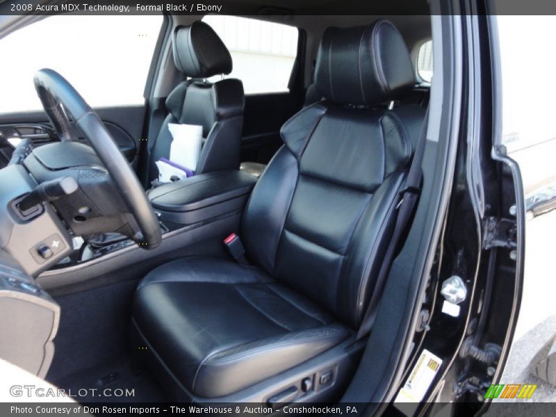 Formal Black / Ebony 2008 Acura MDX Technology