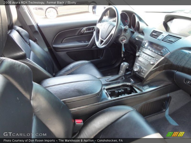 Formal Black / Ebony 2008 Acura MDX Technology