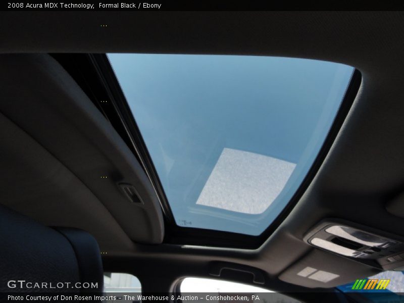 Formal Black / Ebony 2008 Acura MDX Technology