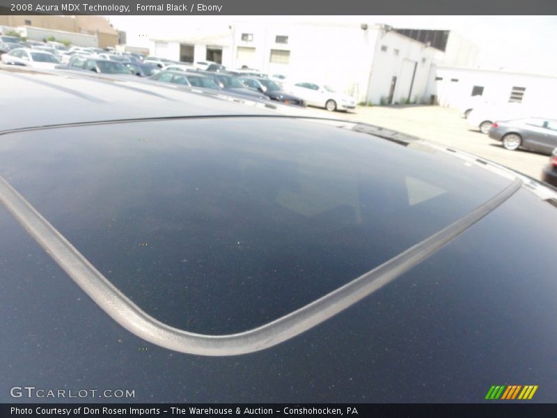 Formal Black / Ebony 2008 Acura MDX Technology