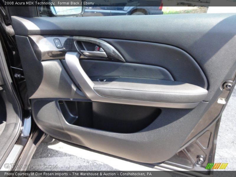 Formal Black / Ebony 2008 Acura MDX Technology