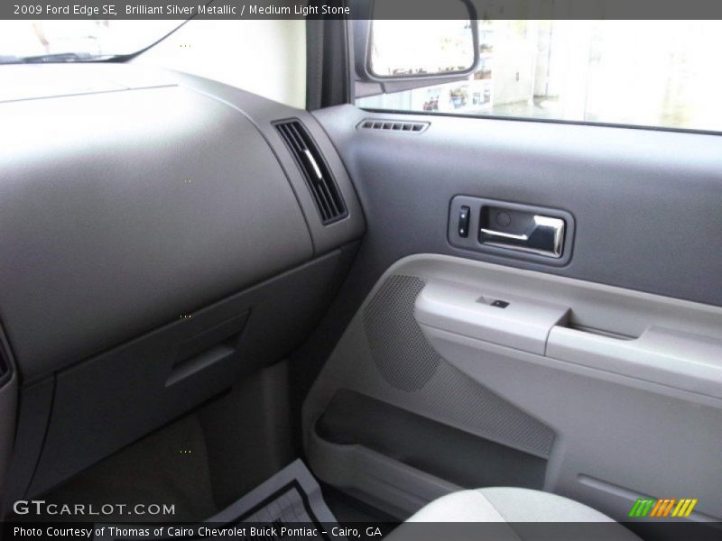 Brilliant Silver Metallic / Medium Light Stone 2009 Ford Edge SE