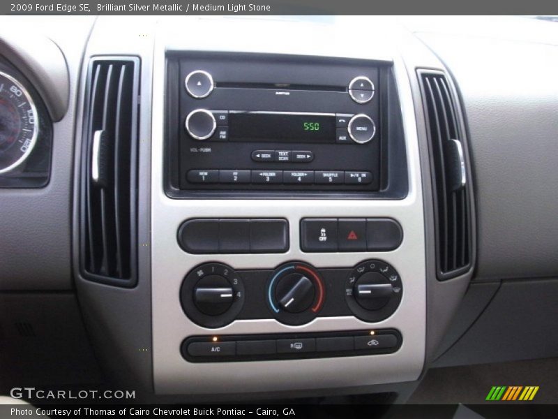 Controls of 2009 Edge SE