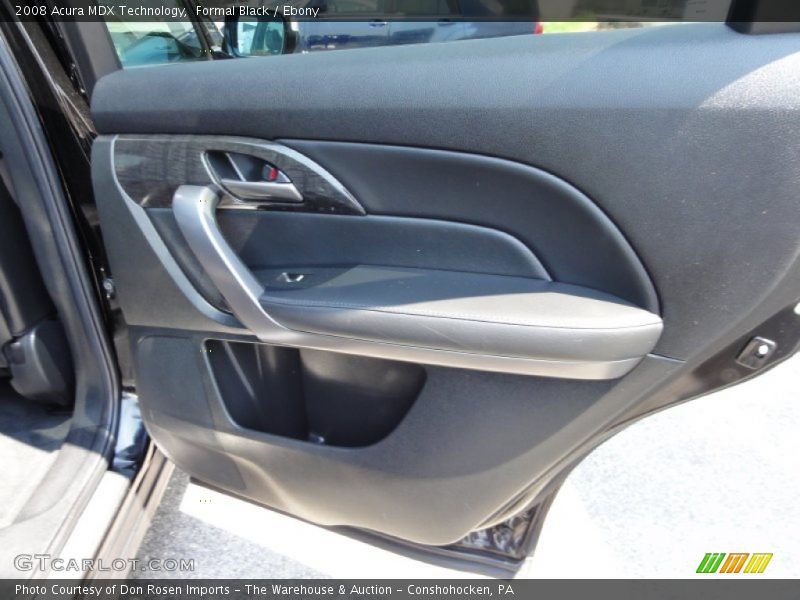 Formal Black / Ebony 2008 Acura MDX Technology