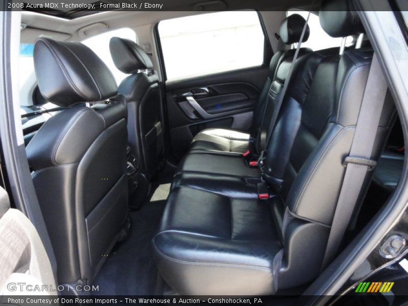 Formal Black / Ebony 2008 Acura MDX Technology