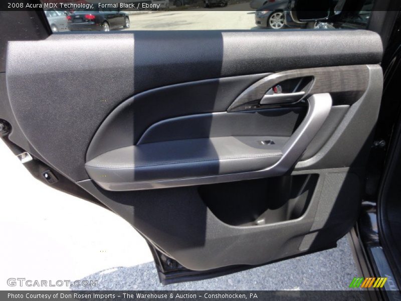 Formal Black / Ebony 2008 Acura MDX Technology