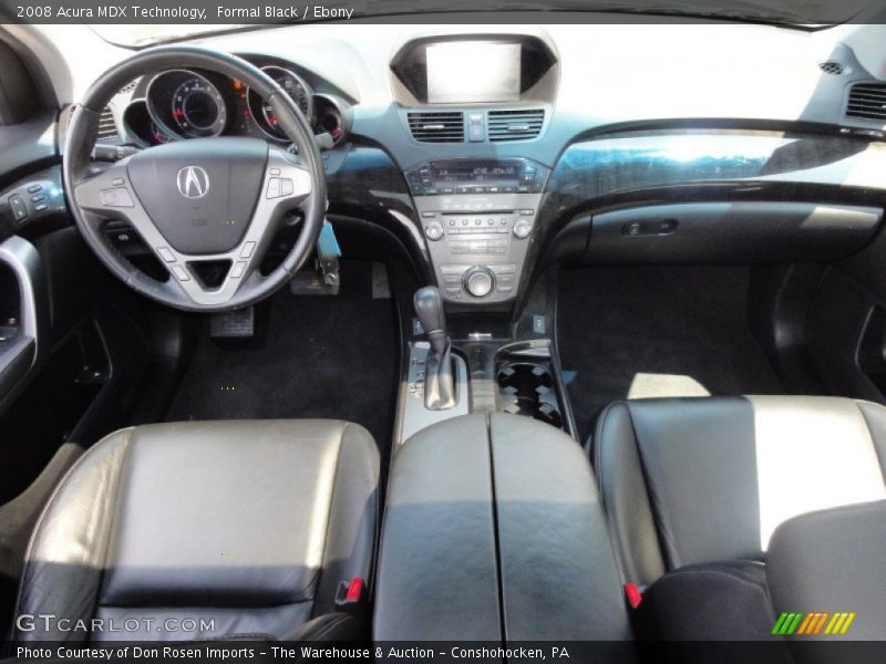 Formal Black / Ebony 2008 Acura MDX Technology