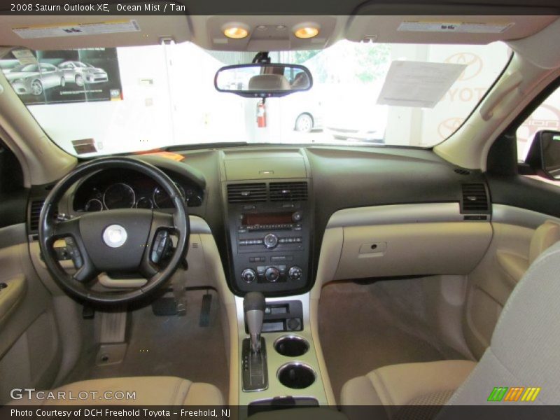 Ocean Mist / Tan 2008 Saturn Outlook XE