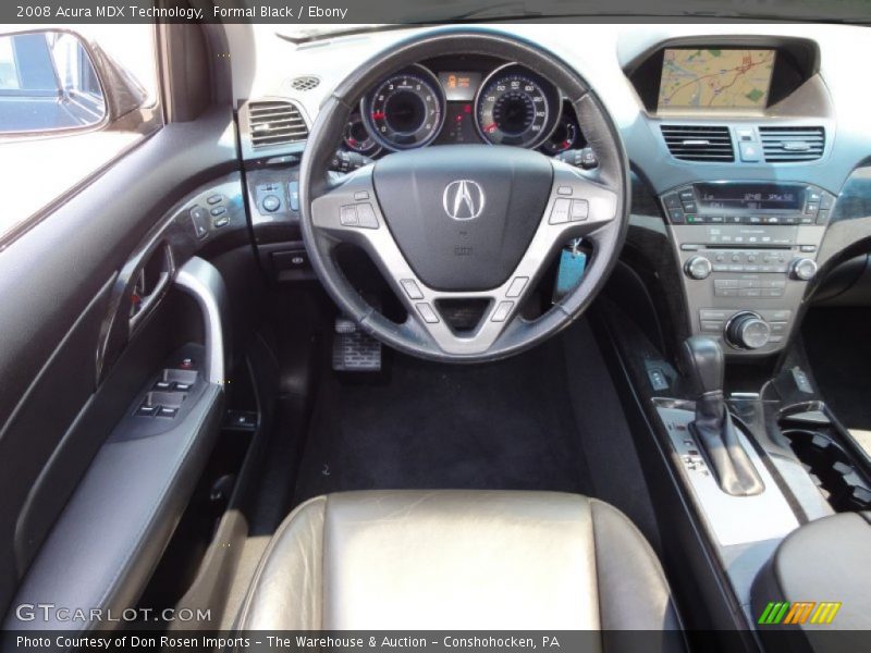 Formal Black / Ebony 2008 Acura MDX Technology
