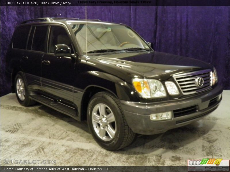 Black Onyx / Ivory 2007 Lexus LX 470