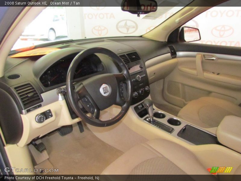 Ocean Mist / Tan 2008 Saturn Outlook XE