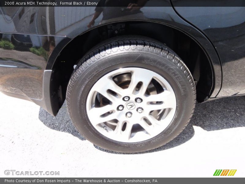 Formal Black / Ebony 2008 Acura MDX Technology