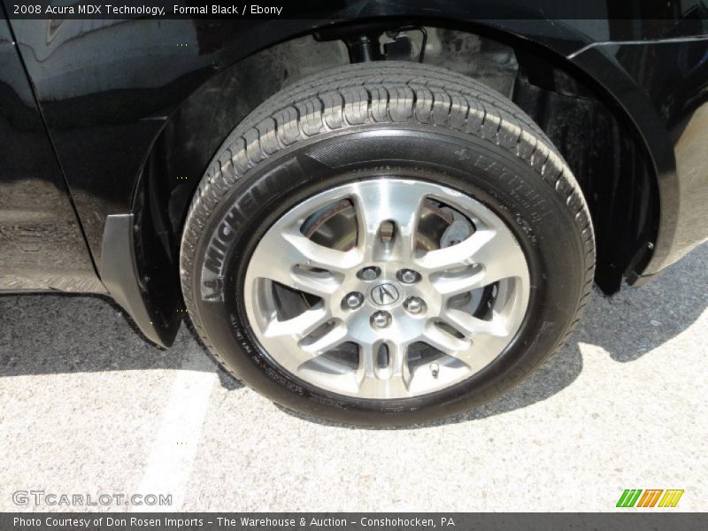 Formal Black / Ebony 2008 Acura MDX Technology