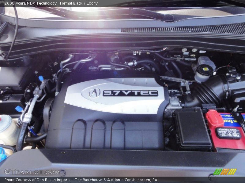 Formal Black / Ebony 2008 Acura MDX Technology
