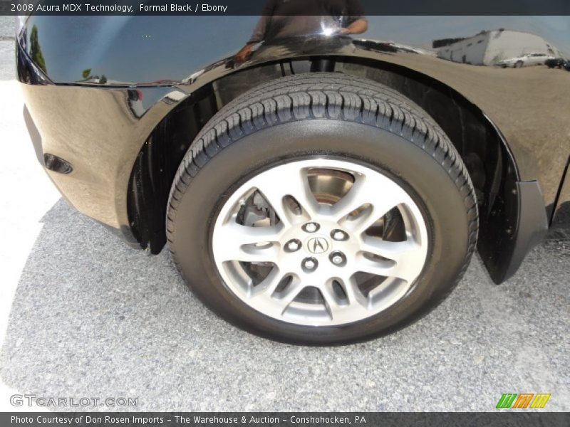 Formal Black / Ebony 2008 Acura MDX Technology
