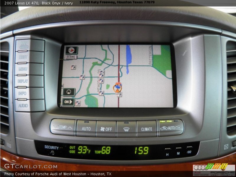 Black Onyx / Ivory 2007 Lexus LX 470