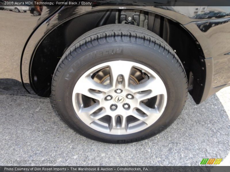 Formal Black / Ebony 2008 Acura MDX Technology