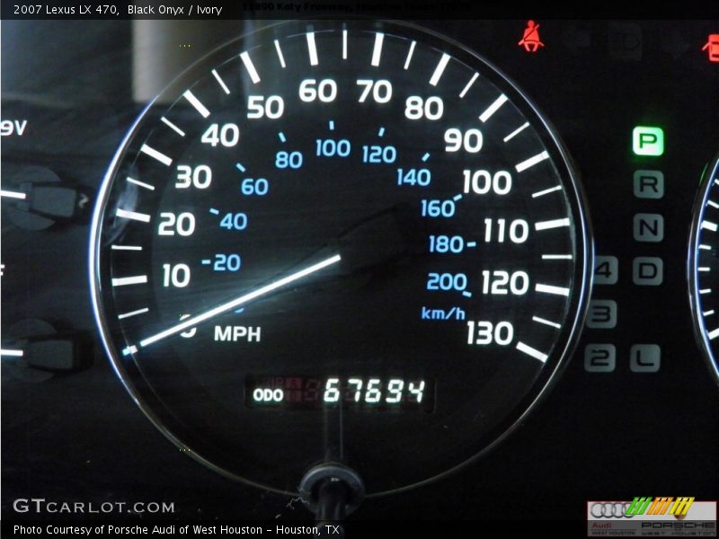Black Onyx / Ivory 2007 Lexus LX 470