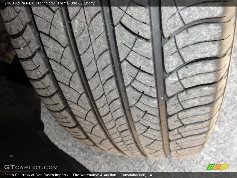 Formal Black / Ebony 2008 Acura MDX Technology