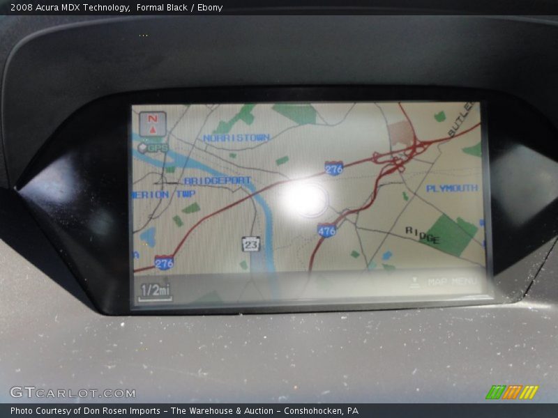Formal Black / Ebony 2008 Acura MDX Technology