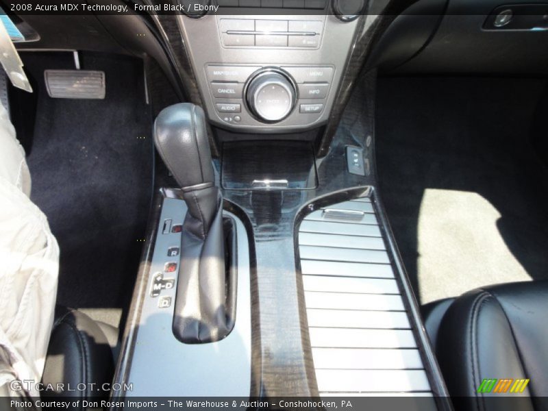 Formal Black / Ebony 2008 Acura MDX Technology