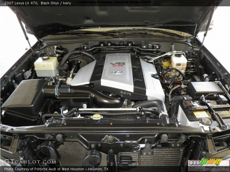 Black Onyx / Ivory 2007 Lexus LX 470