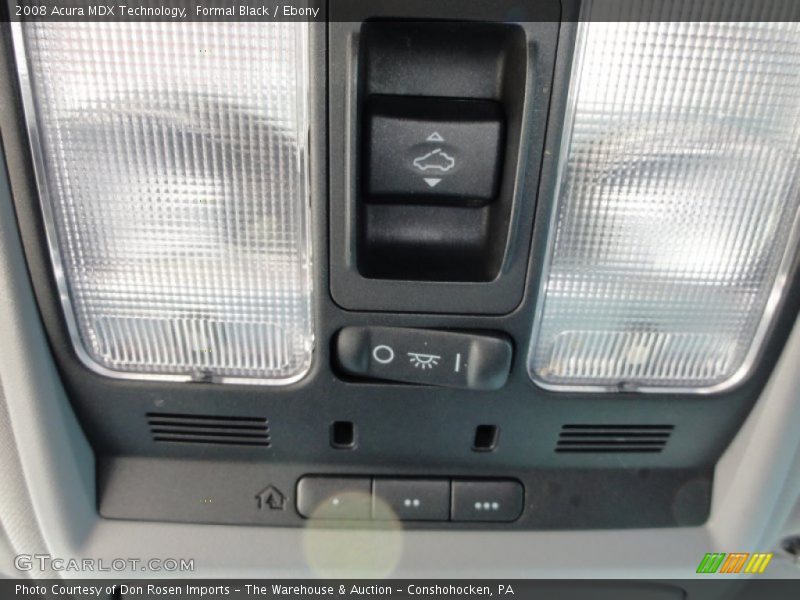 Formal Black / Ebony 2008 Acura MDX Technology